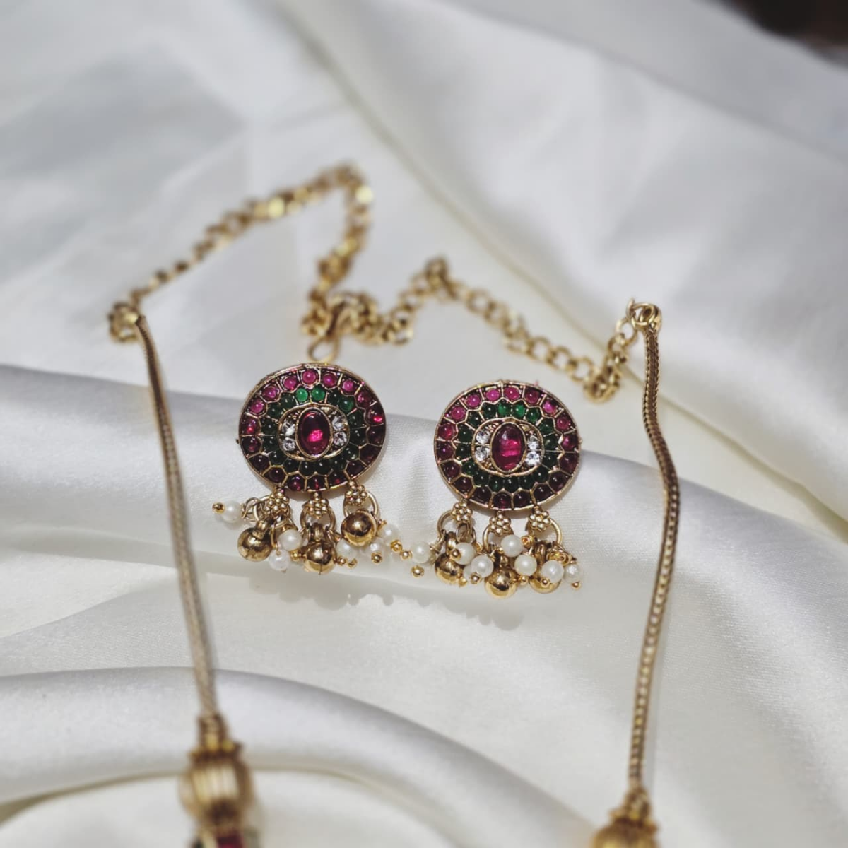Gandaberunda jewellery set - Image 4