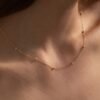 Minimal chain with Addison Necklace